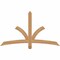 Ekena Millwork Davenport Timber Gable Bracket, Western Red Cedar, 60"W x 35"H x 1 1/2"D x 3 1/2"F, 14/12 Pitch GBW060X35X0204DAV00SWR - alternate 1